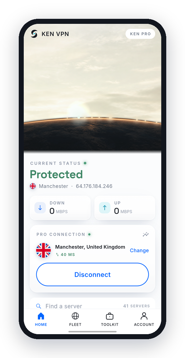 KEN VPN protected